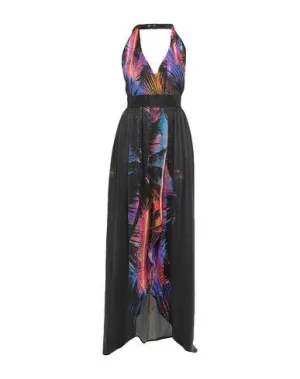 Balmain Women Long dress Black 8 UK