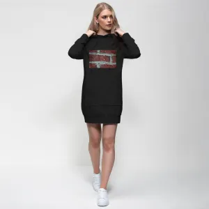 bricks Premium Adult Hoodie Dress