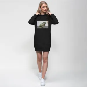 CG Frog Character Premium Adult Hoodie Dress