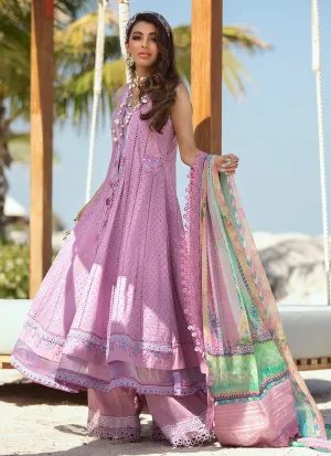 Farah Talib Aziz Luxury Lawn Collection  – Marbella Mauve