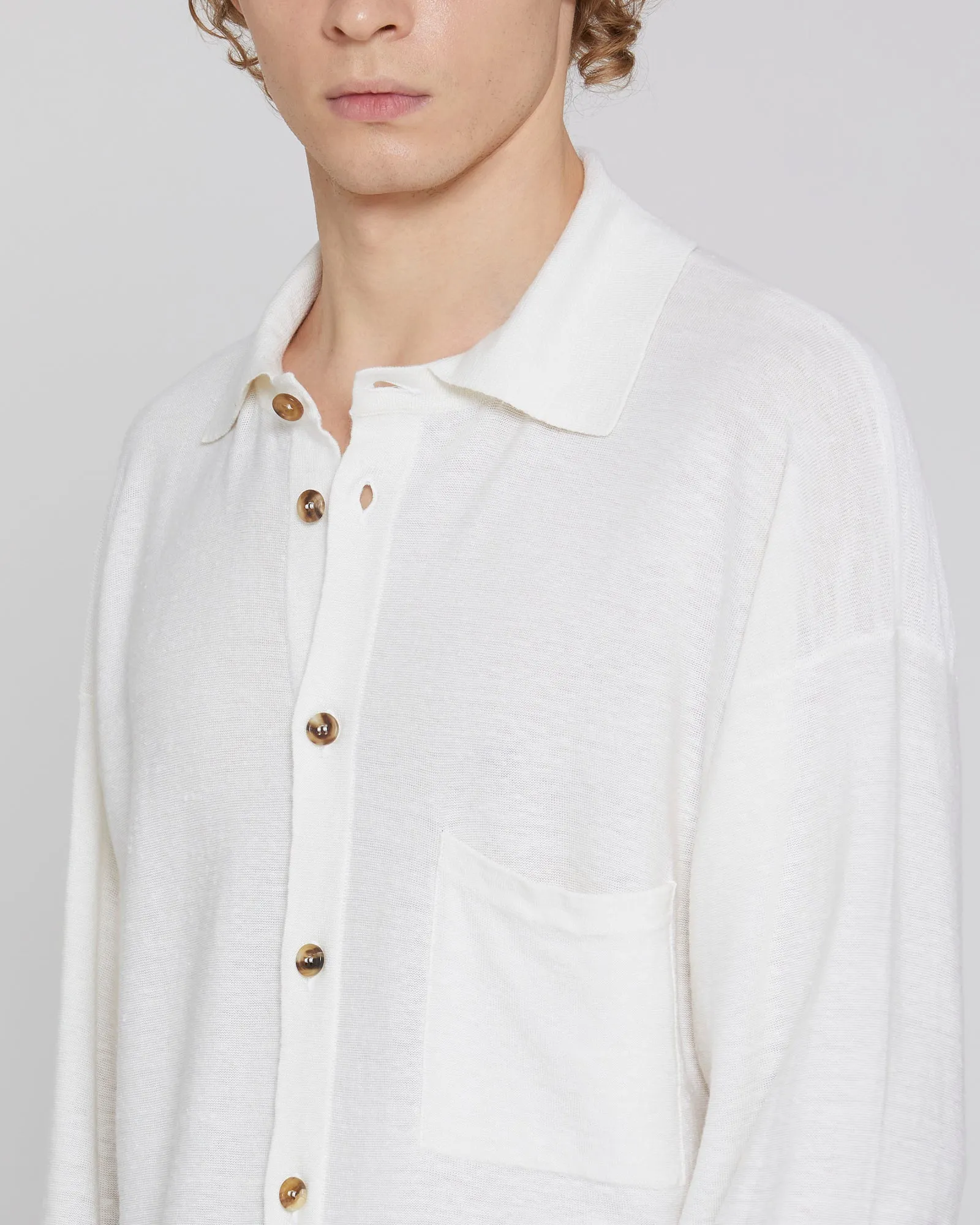 Overshirt Flint White